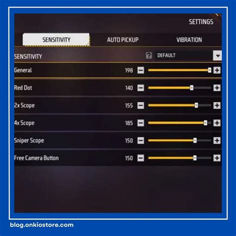 sensitivitas ff auto headshot 2023 19 langkah pilih jumlah vp diamond image 1