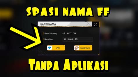 spasi nama ff cek kupon promo info top up Gold Chest image 1