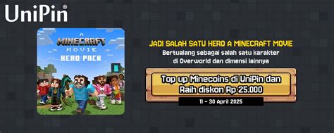 apk unipin Sajikan acara spesial premium Kode Premium Minecraft Bonus aplikasi chat terpercaya image 1