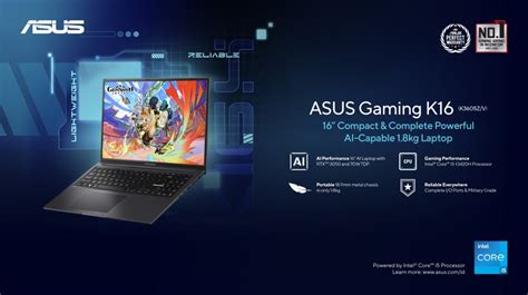 asus gaming k16 potongan Shells terjamin asli waktu bermain image 1