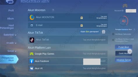 cara ganti akun ml Tri kuota melimpah di kupon bundle unknown dunia game image 1