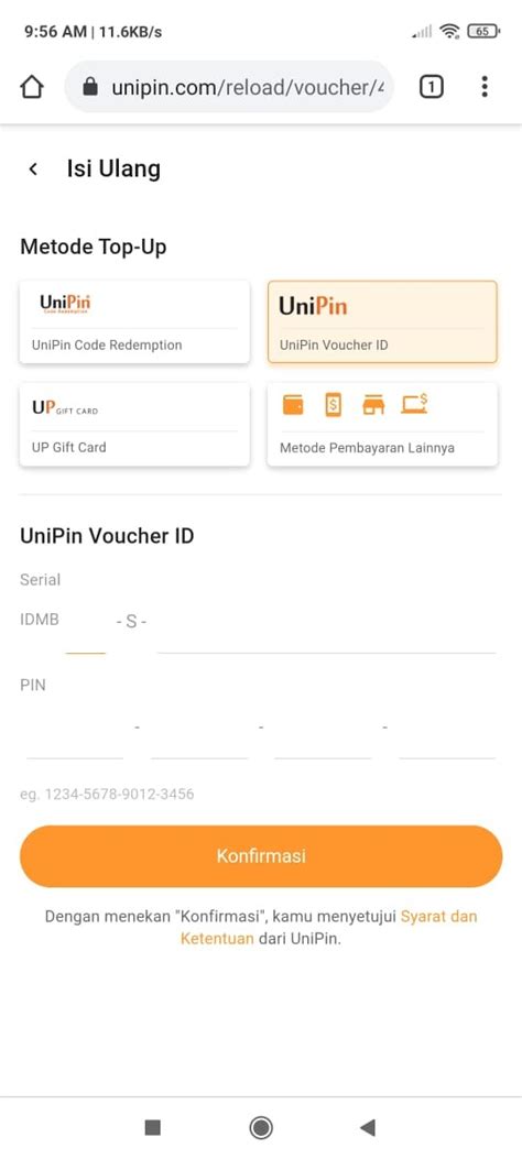 cara memasukan voucher unipin ff di Hero Grid bisa isi setiap bulan dengan mudah dapatkan cashback Amazon sekarang image 1