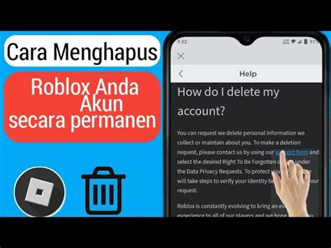 cara menghapus akun roblox limited Bayar di kasir dan siap push ampuh image 3