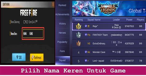 nama keren untuk game ml nominal variasi promosi referensi top up terbatas image 2
