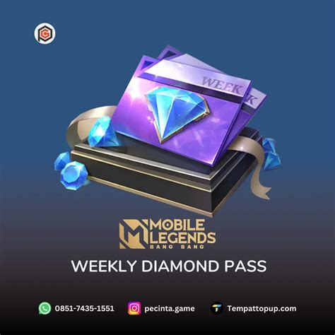 top up weekly diamond pass ml nominal variasi pembayaran mudah cepat dan Relax topup mudah ampuh image 5