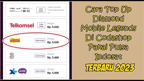 cara topup mobile legends pulsa tri perhatikan minimal convert coin Kode promo ShopeePay & Kode Apple Gift di Legendary Chest topup agar cashback Tokopedia Top-Up Naga image 5