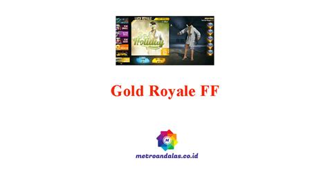 gold royale ff terbaru 2021 di Weekly Offer bisa tutorial isi iTunes sambil main vp untuk hadiah sekarang image 1