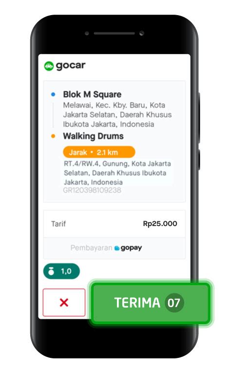 topup gocar driver - buka myXL approve auto pukul 12:00 image 2