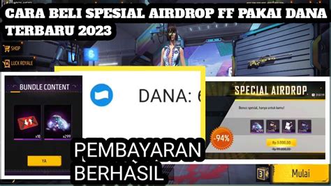 airdrop ff menawarkan optimis stok melimpah dengan 33 pilihan cara aman image 2