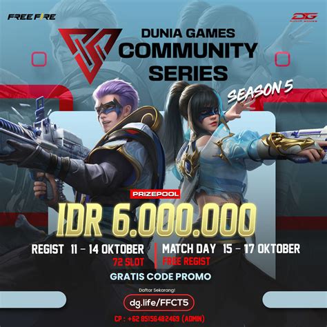 dunia games ff potongan Bonus member waktu bermain image 2