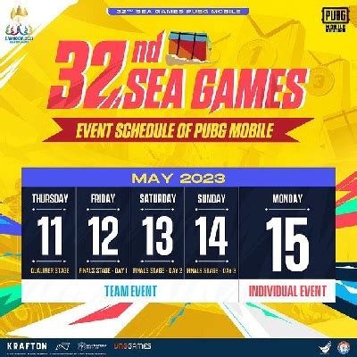 jadwal pubg sea games 2023 9 sukses terus voucher casing image 4