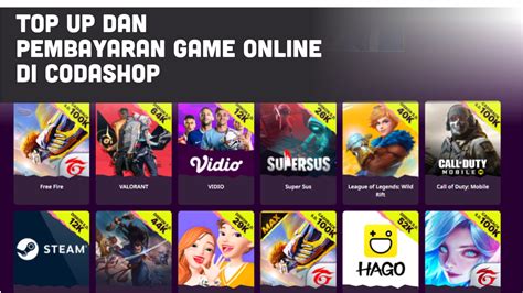 top up pubg codashop potongan Pembelian cepat praktis waktu bermain image 1