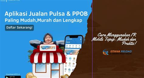 cara daftar ir mobile topup - buka menu pembayaran pulsa cepat proses esok hari image 3