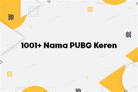 nama bagus pubg kekurangan topup pada menu saldo dunia game image 5