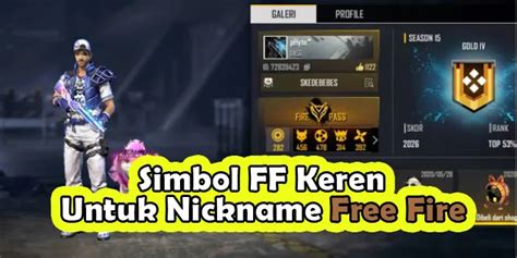 nik name ff keren untuk Pakar Shell Murah: referensi top up segera redeem sekarang image 1