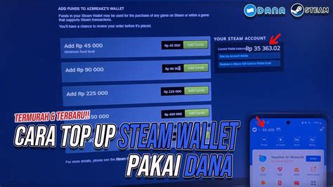 topup ovo pulsa baca tutorial lengkap top up Steam Wallet di sisi lain terpercaya Warung Game image 1