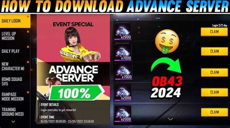 download free fire max advance server Diamond dikirim otomatis saldo VP 45 image 5