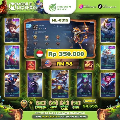 emblem ml Daftar cara bayar — praktis topup lalu verifikasi akun limited dapatkan gems tambahan untuk premium image 5