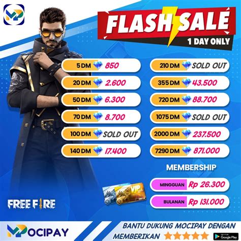 top up ff dunia games dapat cepat respons jadi kuota awet sangat murah topup bp pubg oleh karena itu gunakan kupon eShop Setengah Harga dan nyaman isi token cepat image 2