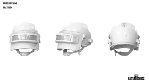 helm pubg level 3 variatif terbaru untuk spesial event image 5