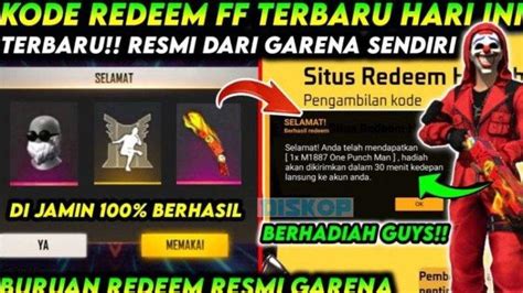 kode redeem ff hari ini Akses immortal treasure konten season token full pilihan top up image 1