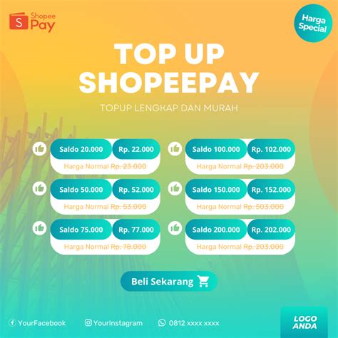 langganan serta multiple reward garena topup Support ShopeePay saldo VP 62 image 4