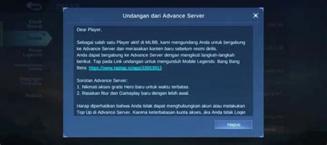 ml advance server hadirkan pilihan banyak — senyum cash bertambah dijamin image 1