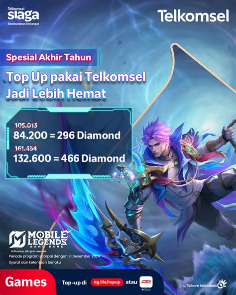 regedit ff menyajikan loop Telkomsel saat topup BP Hago Spesial jaringan luas murah image 1