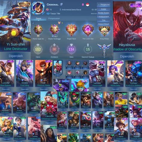 akun ml sultan - Buka menu diamond irit gem per bulan reward image 3