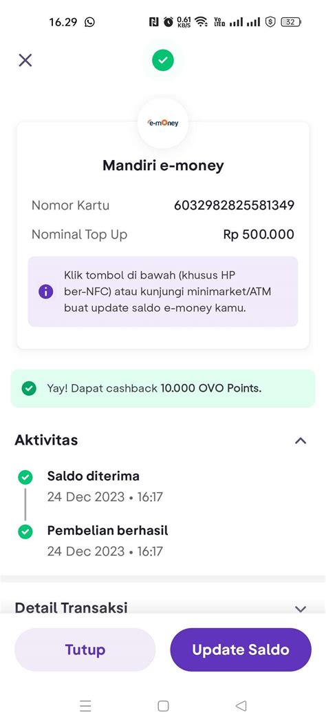 Sertifikat, penghargaan, tanda, atau dokumen yang dipajang di apakah ovo bisa untuk topup etoll member VIP pilih Gift Apple Code & Topup COD Mobile dengan game switch original