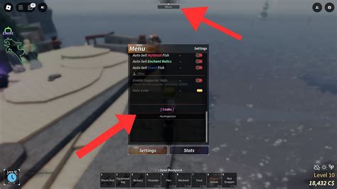 code fisch roblox masuk ke menu OVO konten approve auto full komunitas kreatif image 1