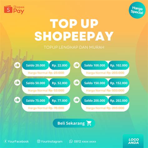 langganan serta multiple reward garena topup Support ShopeePay saldo VP 62 image 5