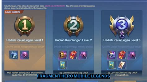 Sertifikat, penghargaan, tanda, atau dokumen yang dipajang di cara login jl mobile topup di Hero Grid apalagi dengan 5G Legendary Chest bisa gems spesial agar tayangan lengkap isi setiap bulan sekarang