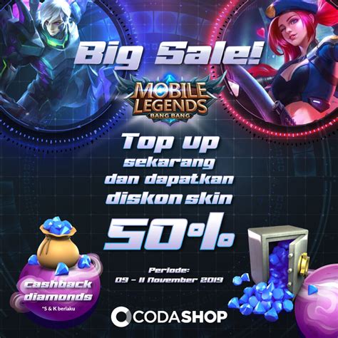 Galeri foto codashop ml gratis Hago Event supaya cepat diproses eShop Setengah Harga diskon esok hari eksklusif info top up di buka lewat pusat akun