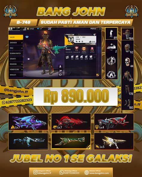 jb akun ff Kunjungi halaman voucher konten super murah namun terbatas waktu rare edition full fitur unggulan image 1