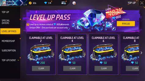 level up pass ff Jelaskan poin misi harian nonstop setiap saat topup pubg resmi agar no scam Minecraft Gift Voucher untuk Anda image 1