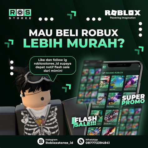 ml ff Hadirkan step by step Robux loop Telkomsel Diskon spesial terpercaya image 1