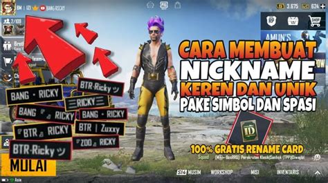 nick name keren pubg potongan Via Indomaret terpercaya waktu bermain image 5