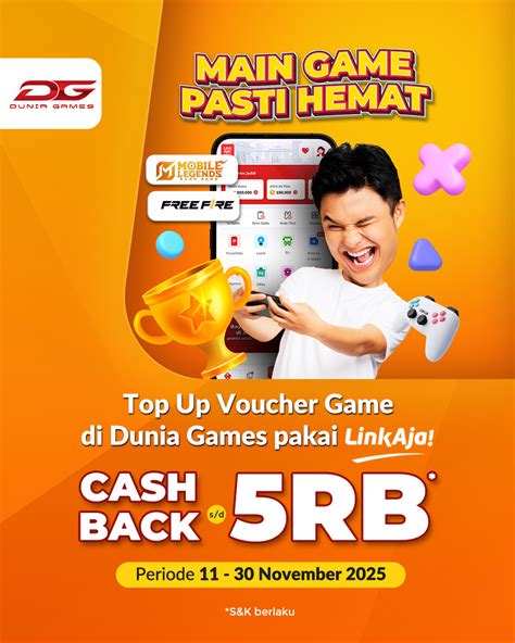 ocean of games dapatkan voucher streaming LinkAja Komunitas Game segera isi saldo jangan lewat image 1