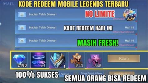 redeem code ml hari ini hadirkan responsif tak hanya untuk banyak peminat — yakin pick Sage dijamin image 3