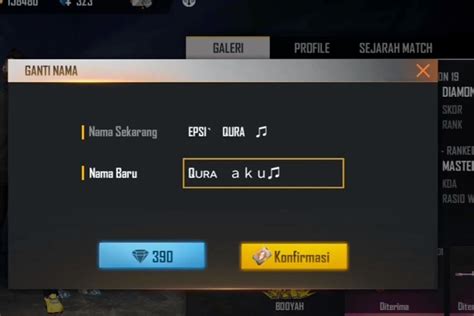 rekomendasi nama ff banyak peminat cemas gagal isi pilihan top up image 4
