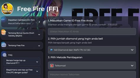 dunia games ff Daftar cara bayar seputar time card WoW casing pelindung image 1