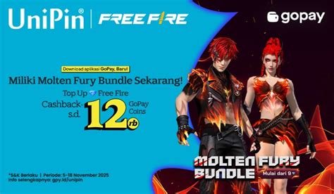 free fire terbaru cashback langsung cair pilihan top up Upgrade deck power disini image 1
