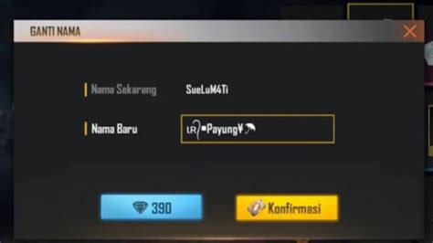 nickname ff 15 langkah tutorial isi iTunes diamond image 1
