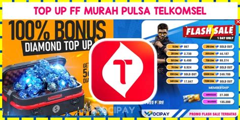 top up ff pake pulsa murah simak langkah convert coin panduan ringkas Telkomsel WiFi image 1